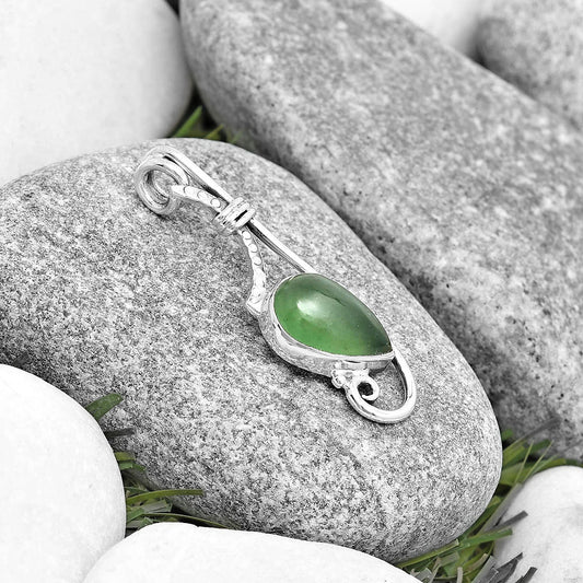 Natural Nephrite Jade - Canada Pendant P-1682 SDP129228