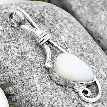Natural White Opal Pendant P-1682 SDP129232