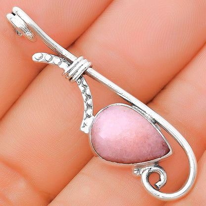 Natural Pink Scolecite Pendant P-1682 SDP129245