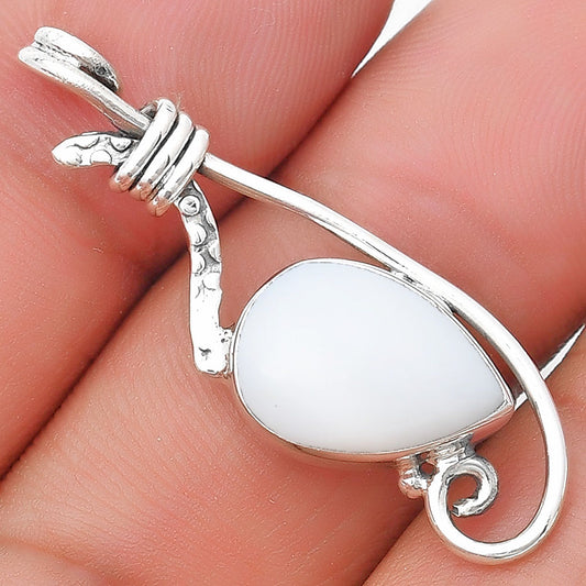 Natural White Opal Pendant P-1682 SDP129246