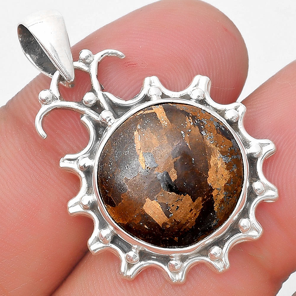 Natural Bronzite Pendant P-1249 SDP129382