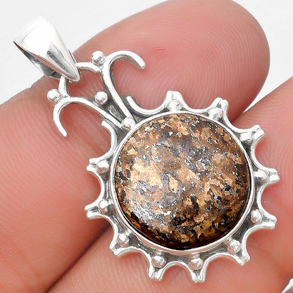 Natural Bronzite Pendant P-1249 SDP129391