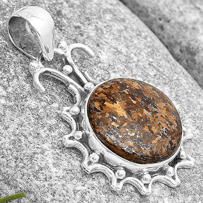 Natural Bronzite Pendant P-1249 SDP129391