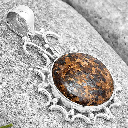 Natural Bronzite Pendant P-1249 SDP129394