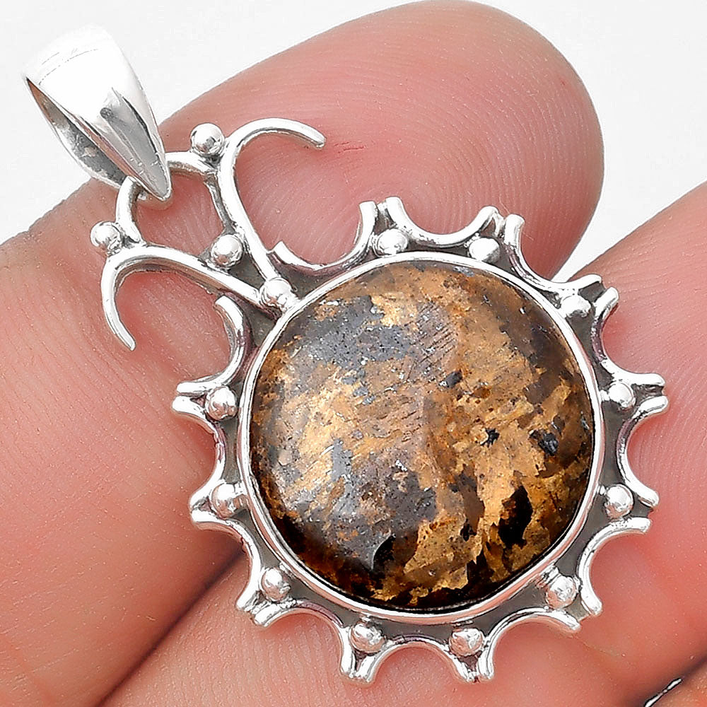 Natural Bronzite Pendant P-1249 SDP129409