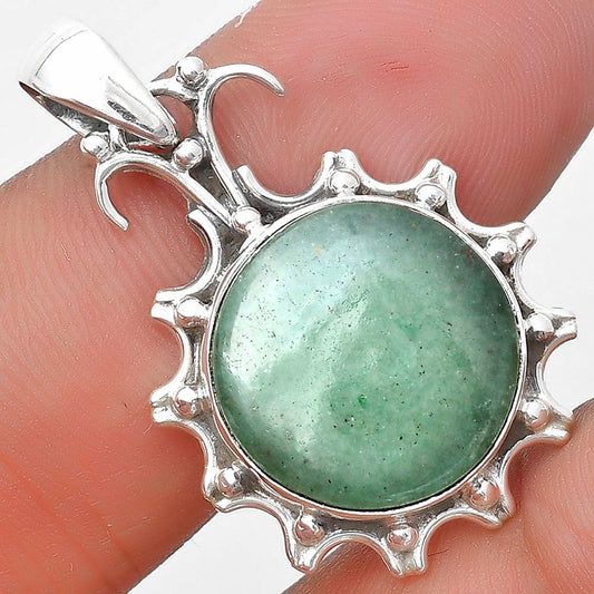 Natural Green Aventurine Pendant P-1249 SDP129410