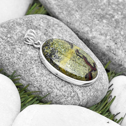 Dragon Blood Stone - South Africa Pendant P-1002 SDP129528