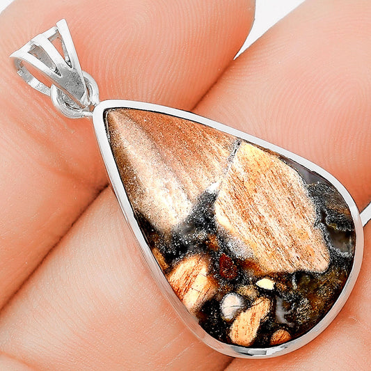 Natural Tabu Jasper Pendant P-1002 SDP129567