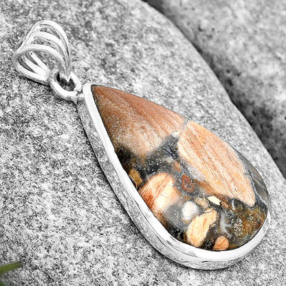 Natural Tabu Jasper Pendant P-1002 SDP129567