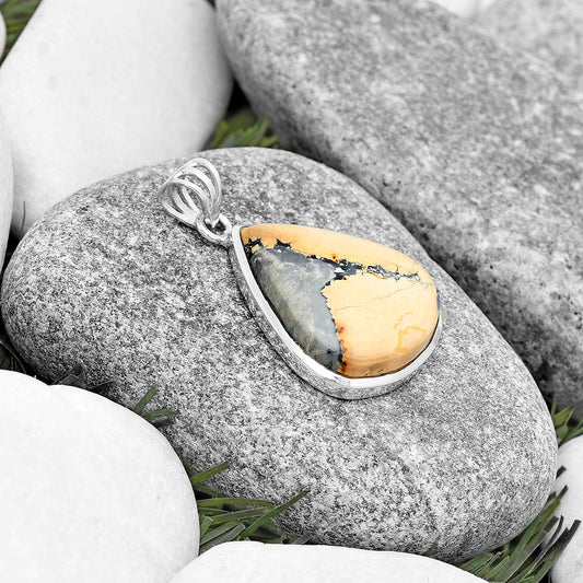 Natural Maligano Jasper - Indonesia Pendant P-1002 SDP129568