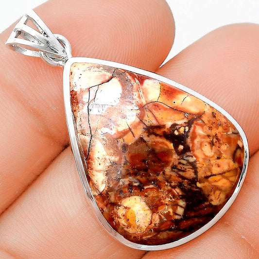 Natural Mexican Bird Eye Pendant P-1002 SDP129569