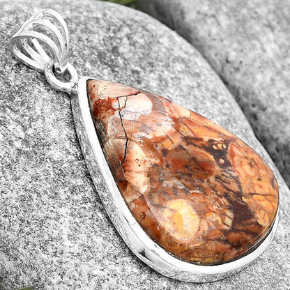 Natural Mexican Bird Eye Pendant P-1002 SDP129569