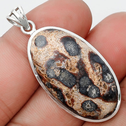 Natural Viper Skin Jasper Pendant P-1002 SDP129597