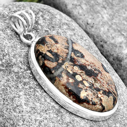 Natural Viper Skin Jasper Pendant P-1002 SDP129611