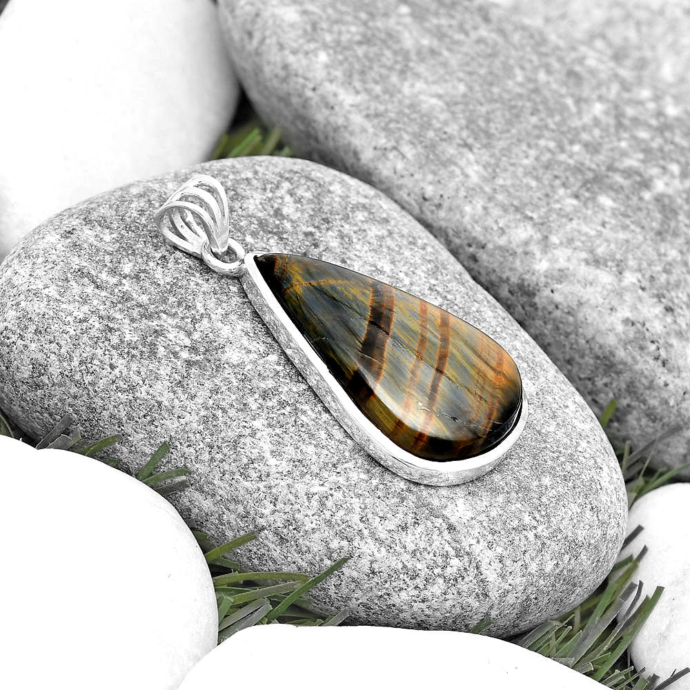 Natural Pietersite - Namibia Pendant P-1002 SDP129614