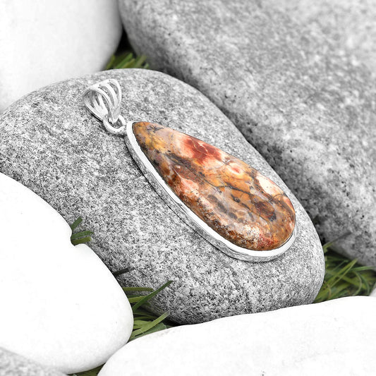 Natural Mexican Bird Eye Pendant P-1002 SDP129634