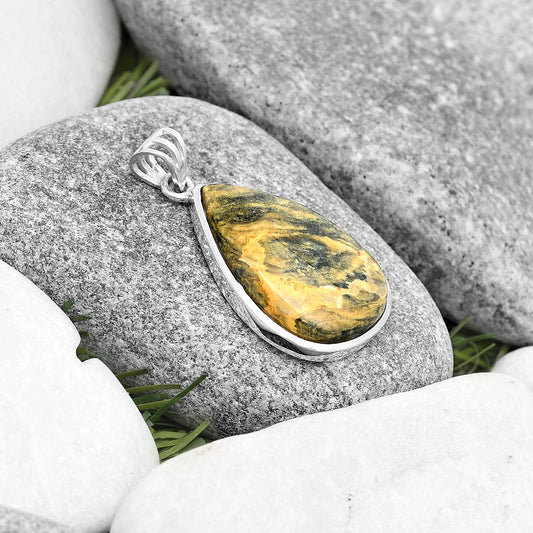 Natural Ocean Jasper - Madagascar Pendant P-1002 SDP129640