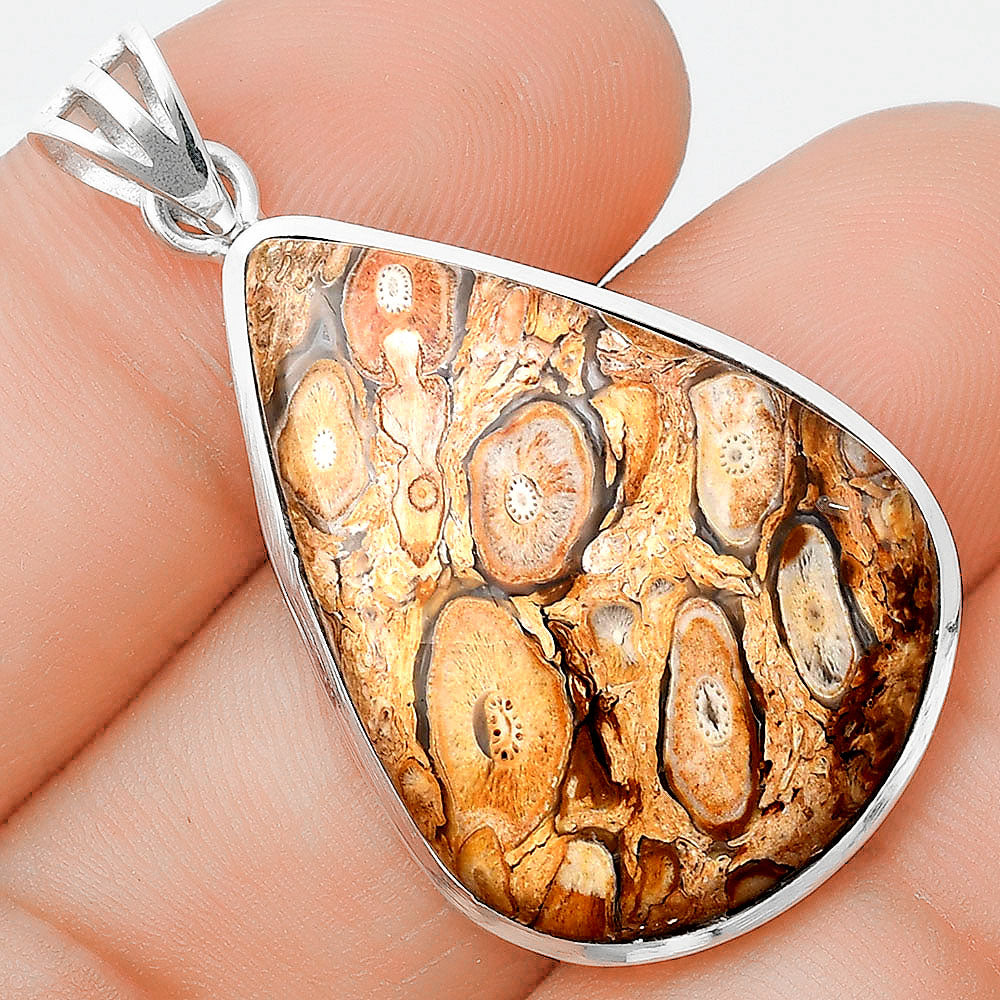 Natural Rock Calcy Pendant P-1002 SDP129649