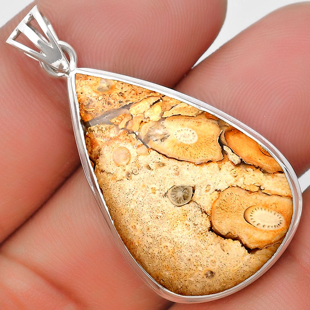Natural Rock Calcy Pendant P-1050 SDP129683