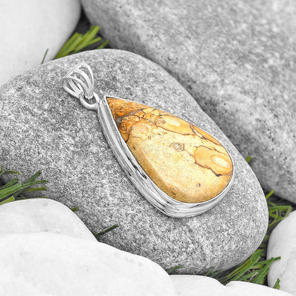 Natural Rock Calcy Pendant P-1050 SDP129683