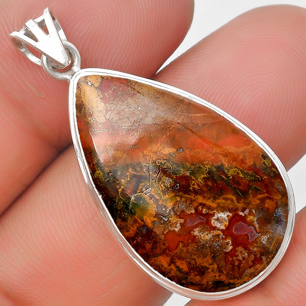 Natural Rare Cady Mountain Agate Pendant P-1050 SDP129693