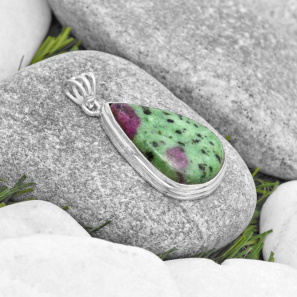 Natural Ruby-Zoisite - Africa Pendant P-1050 SDP129699