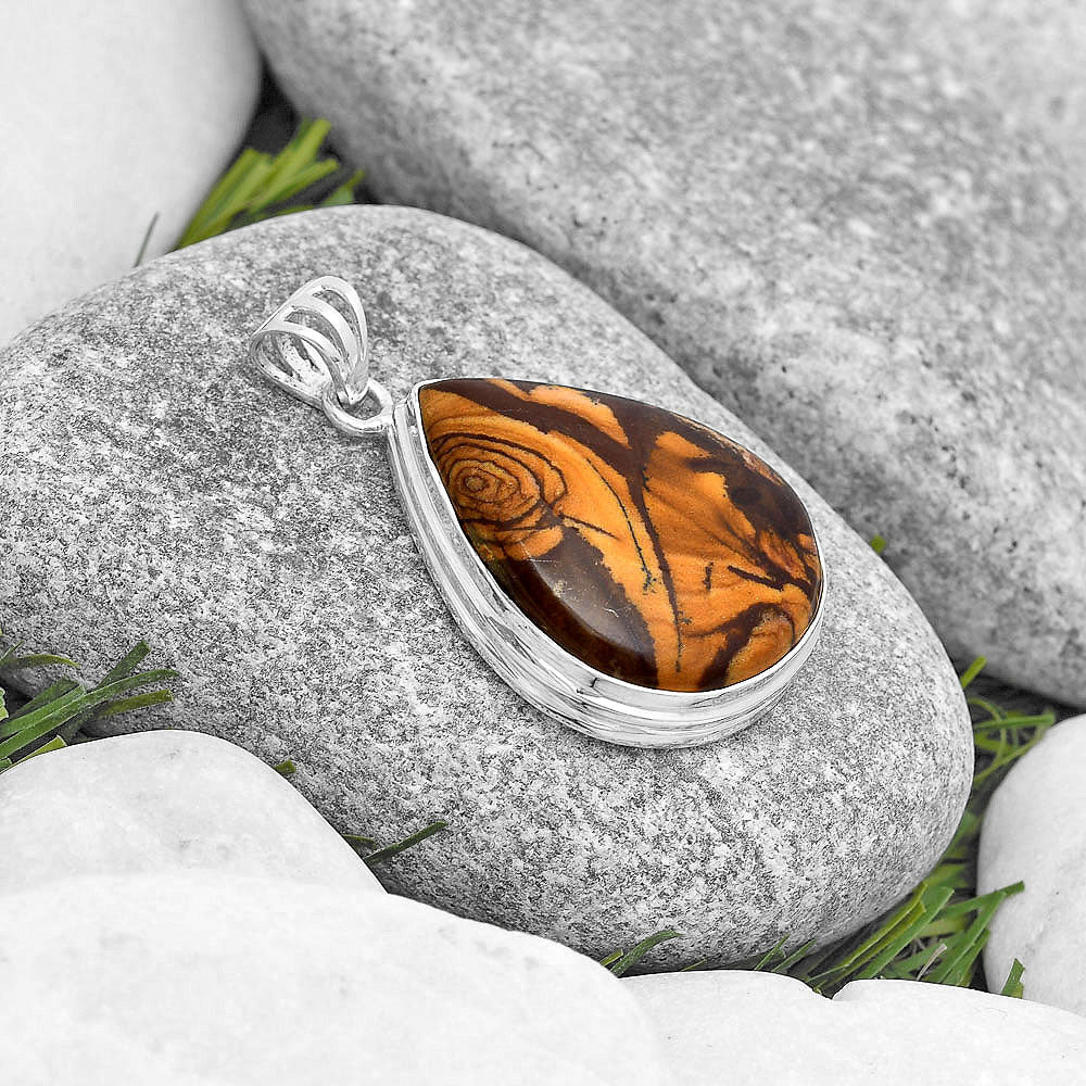 Natural Outback Jasper Pendant P-1050 SDP129707