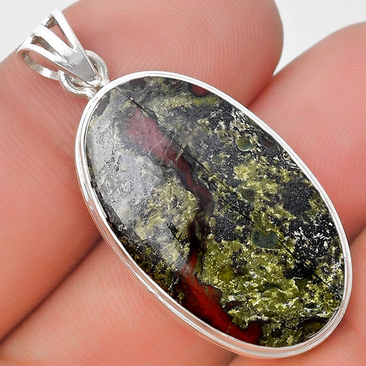 Dragon Blood Stone - South Africa Pendant P-1050 SDP129708