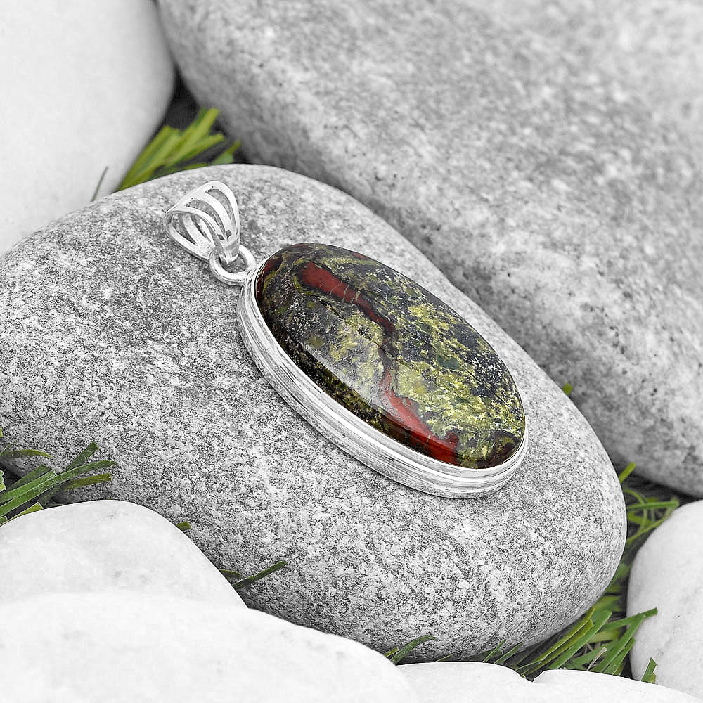 Dragon Blood Stone - South Africa Pendant P-1050 SDP129708