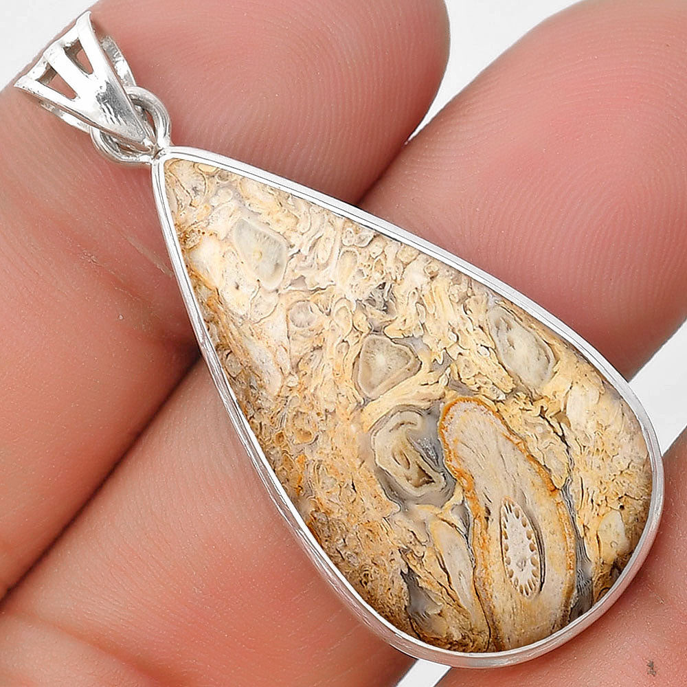 Natural Rock Calcy Pendant P-1050 SDP129719