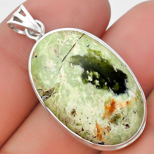 Natural Chrome Chalcedony Pendant P-1050 SDP129727