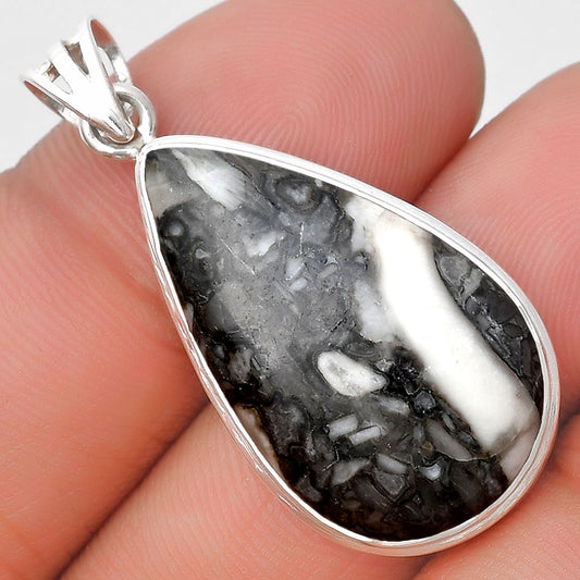 Natural Mexican Cabbing Fossil Pendant P-1050 SDP129732