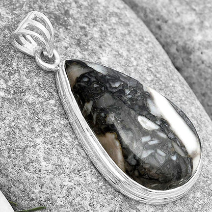 Natural Mexican Cabbing Fossil Pendant P-1050 SDP129732