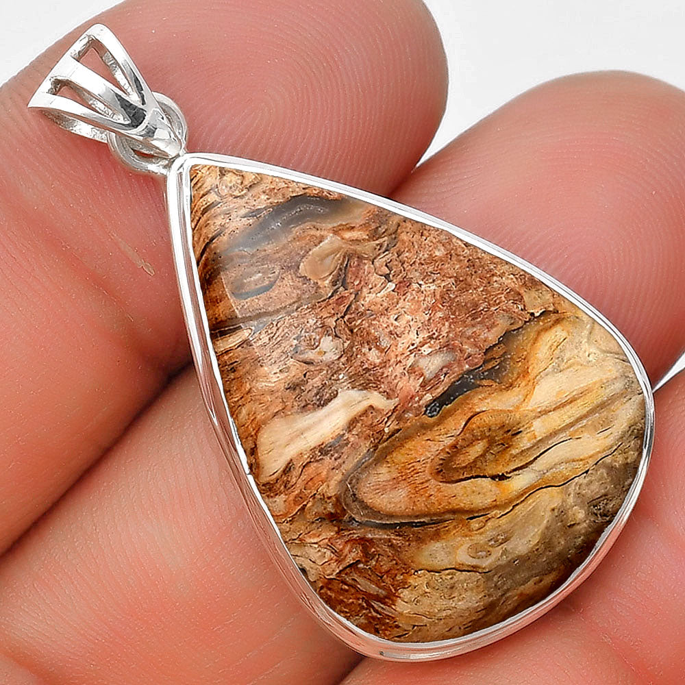Natural Rock Calcy Pendant P-1050 SDP129757