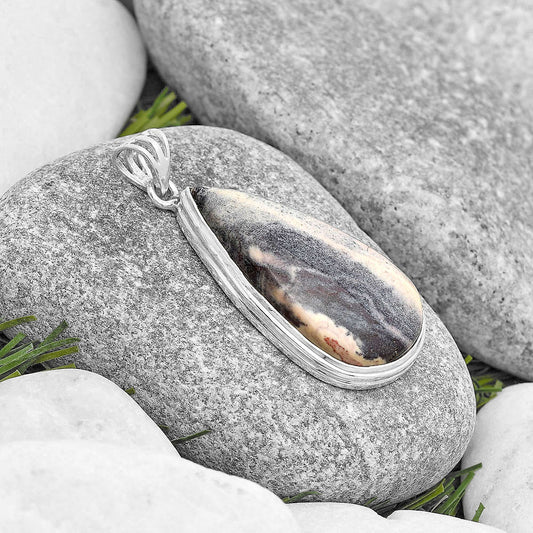 Natural Porcelain Jasper Pendant P-1050 SDP129758