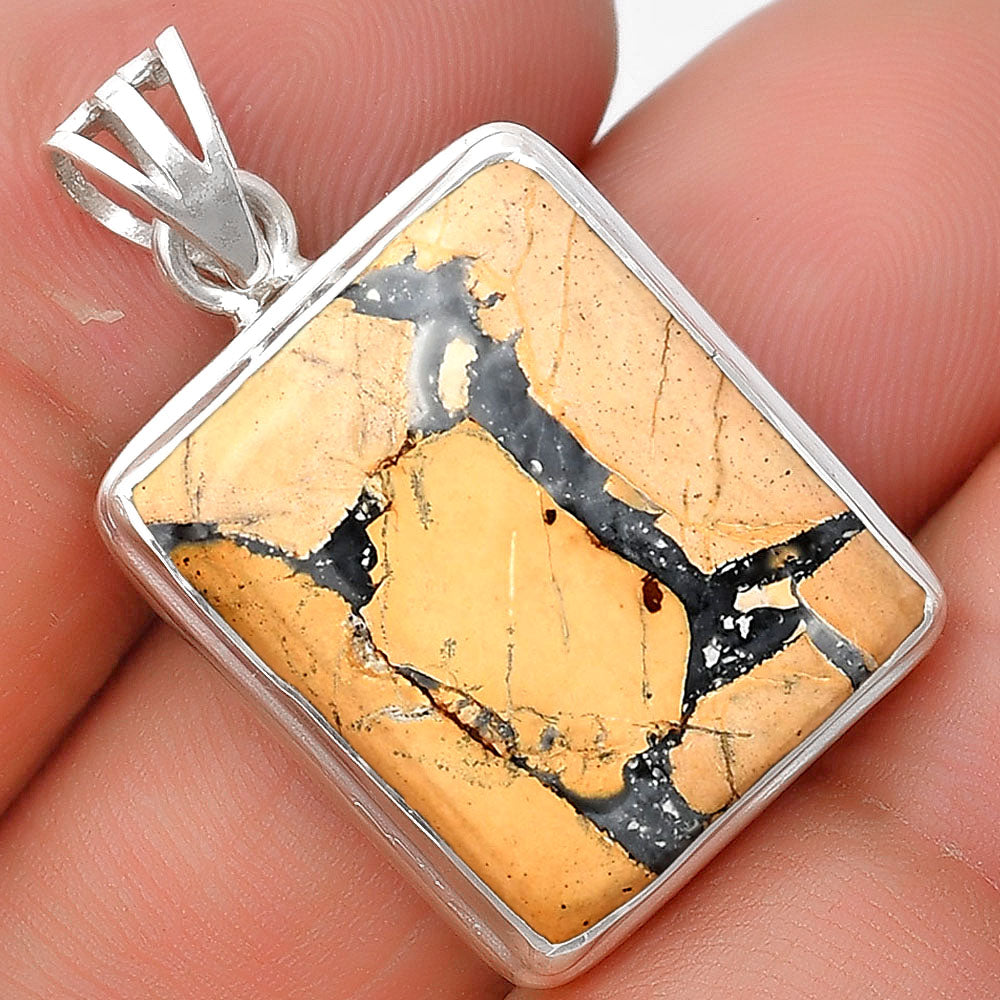 Natural Maligano Jasper - Indonesia Pendant P-1050 SDP129779