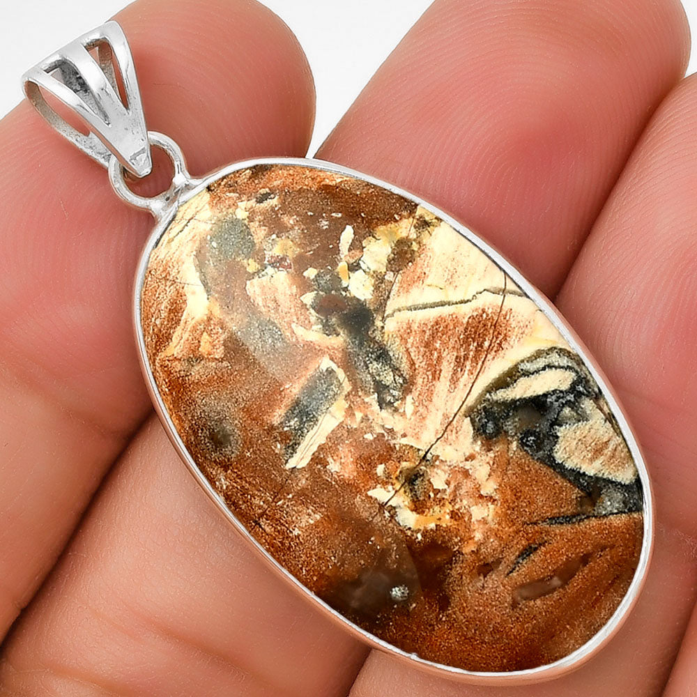 Natural Tabu Jasper Pendant P-1001 SDP129826