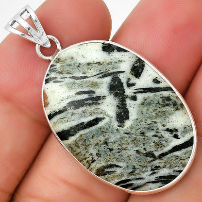Natural Hornblende Pendant P-1001 SDP129855
