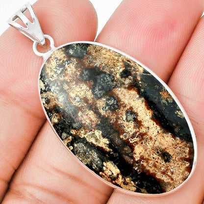 Natural Viper Skin Jasper Pendant P-1001 SDP129918