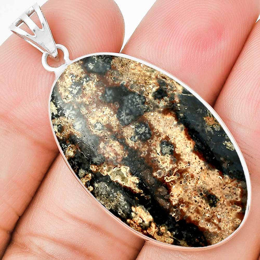 Natural Viper Skin Jasper Pendant P-1001 SDP129918