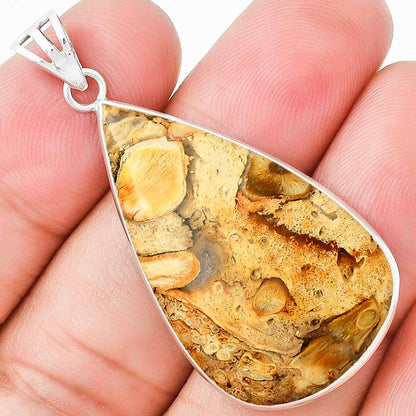 Natural Rock Calcy Pendant P-1001 SDP129948