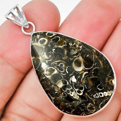 Natural Turtella Jasper - USA Pendant P-1001 SDP129998