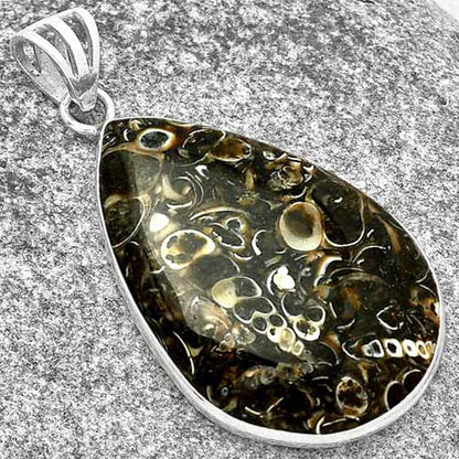 Natural Turtella Jasper - USA Pendant P-1001 SDP129998