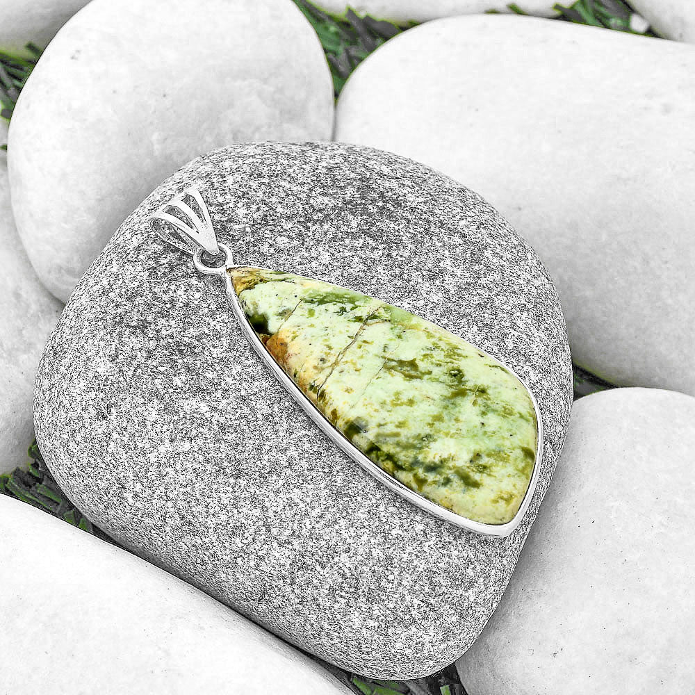 Natural Chrome Chalcedony Pendant P-1001 SDP130024