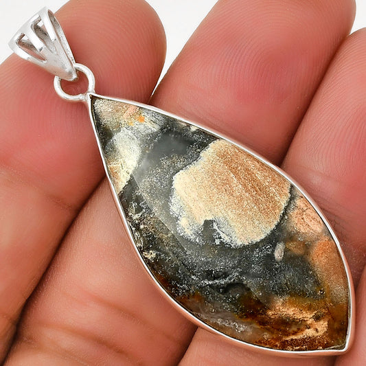 Natural Tabu Jasper Pendant P-1001 SDP130075
