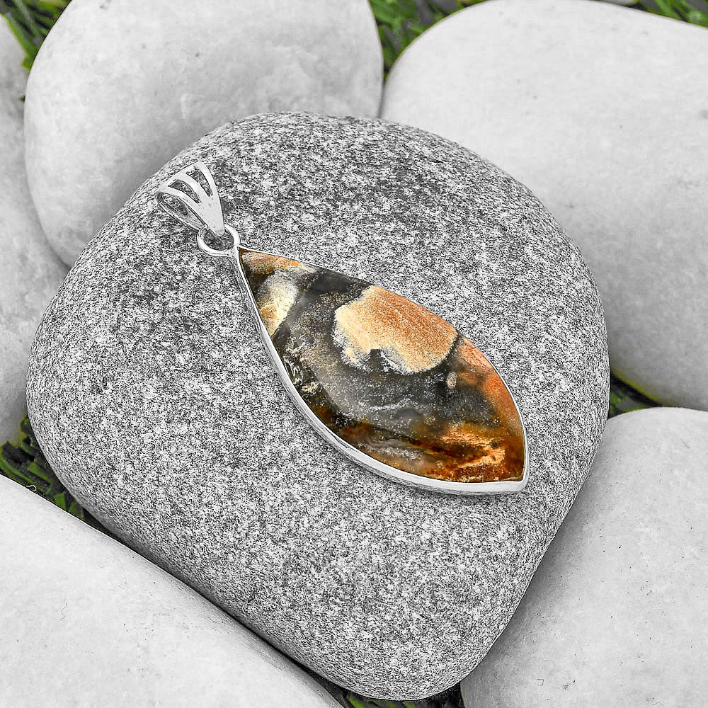 Natural Tabu Jasper Pendant P-1001 SDP130075