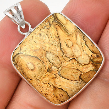 Natural Rock Calcy Pendant P-1001 SDP130105