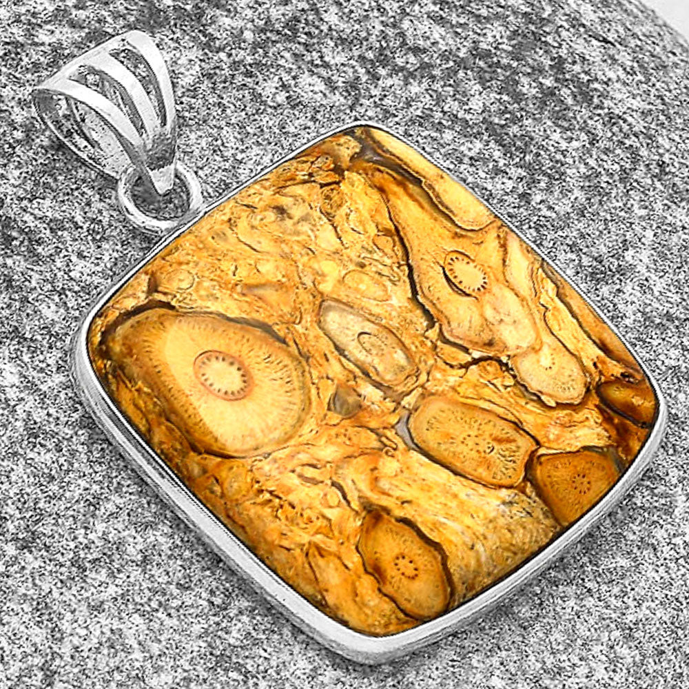 Natural Rock Calcy Pendant P-1001 SDP130105