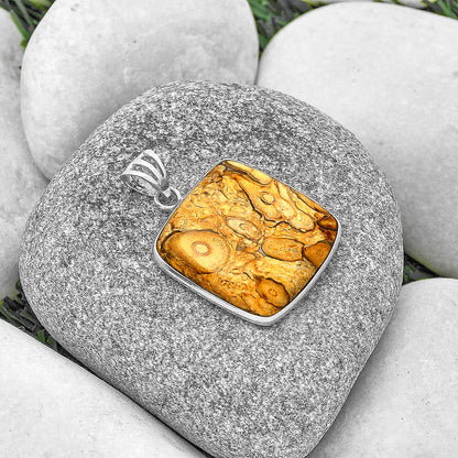 Natural Rock Calcy Pendant P-1001 SDP130105