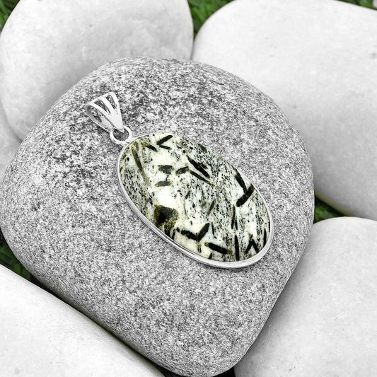 Natural Hornblende Pendant P-1001 SDP130203